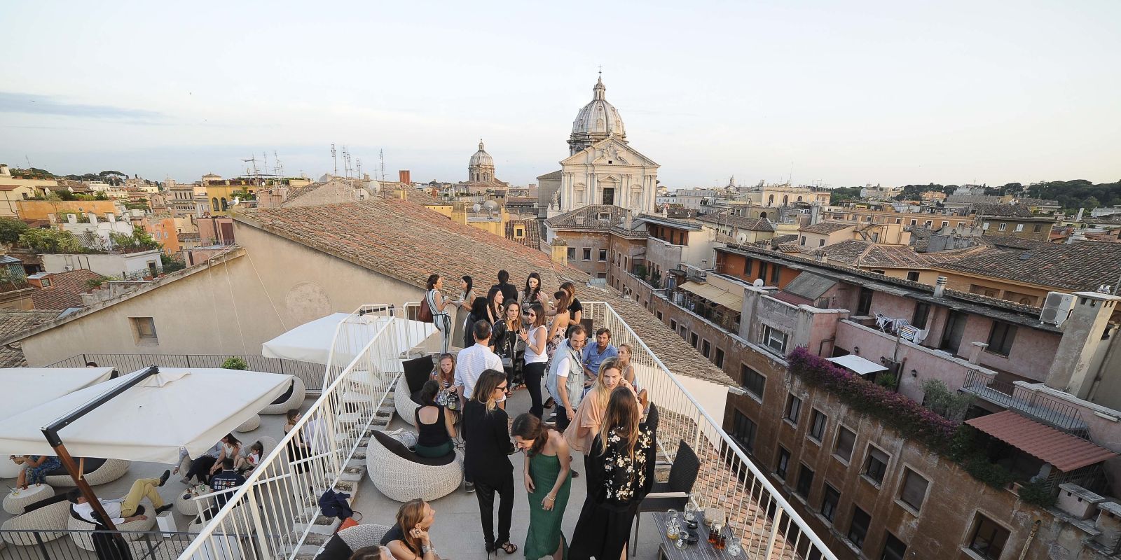 Disaronno terrace: tutti i vip all'aperitivo più glam a roma